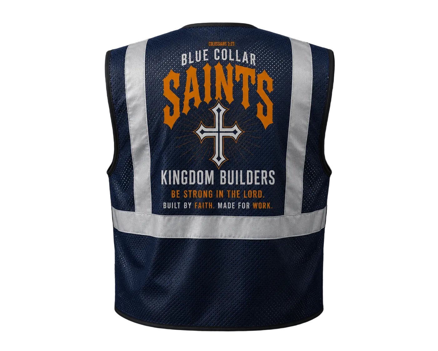 Blue Collar Saints Reflective Work Vest