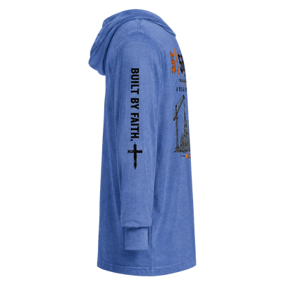 Hooded long-sleeve tee
