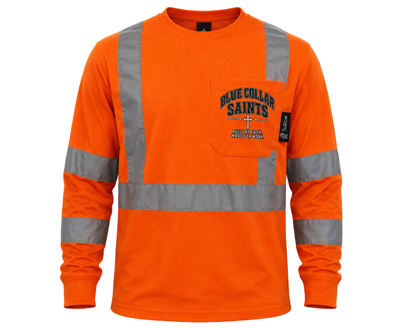 Blue Collar Saints Kingdom Builder Hi-Vis Long Sleeve