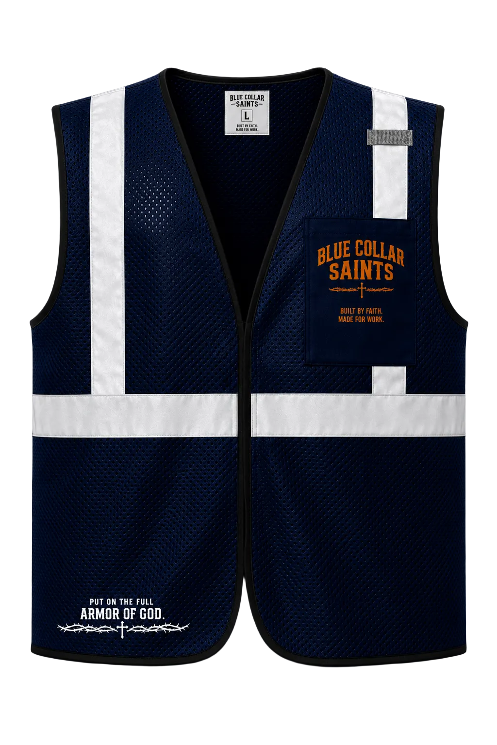 Blue Collar Saints Reflective Work Vest