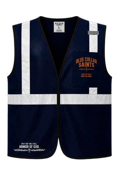 Blue Collar Saints Reflective Work Vest