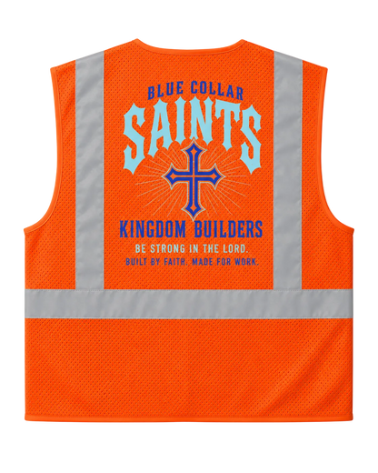 Blue Collar Saints Class 2 Mesh Safety Vest
