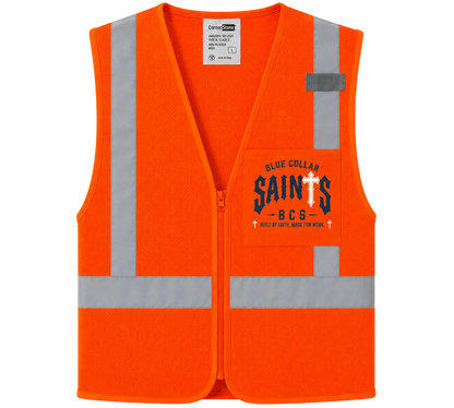 Blue Collar Saints Class 2 Mesh Safety Vest