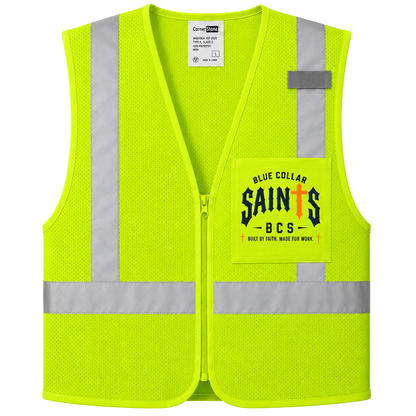 Blue Collar Saints Class 2 Mesh Safety Vest